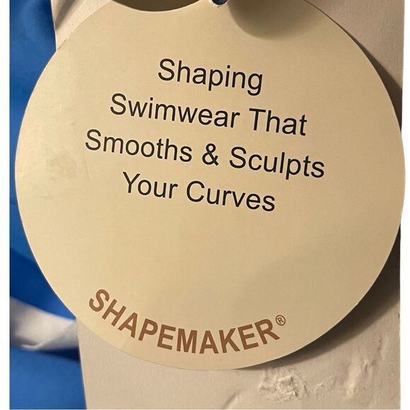 ☀️☀️☀️ AZURE Ruffle Bandeau Bra Sized One Piece Swimsuit KEEPSAKE - Picture 10 of 13